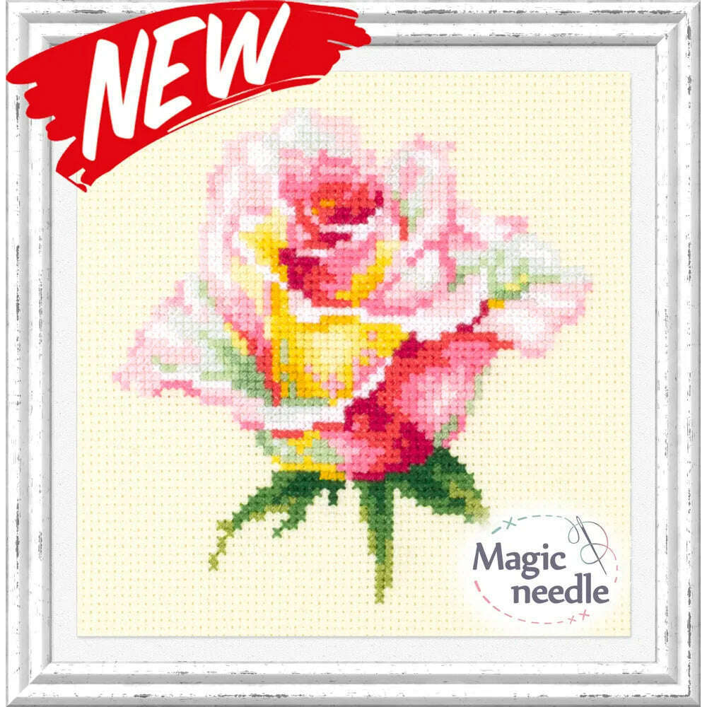 Blooming Rose 150-004 Counted Cross-Stitch Kit