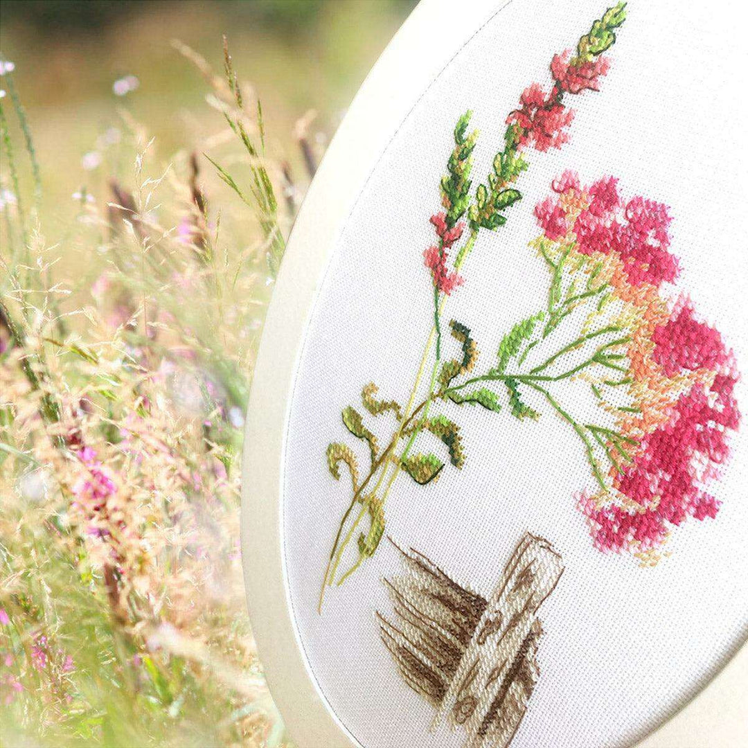 Bloomy herbs M777 Counted Cross Stitch Kit