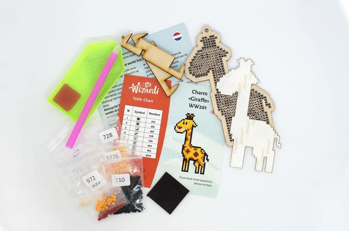 Blue Unicorn WWP286 Diamond Painting on Plywood Kit