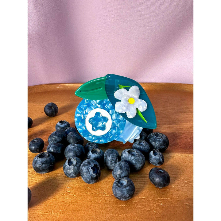 Blueberry Hair Claw Clip