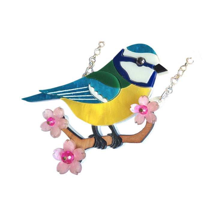 Bluetit Necklace - Pre Order by Cherryloco Jewellery 1