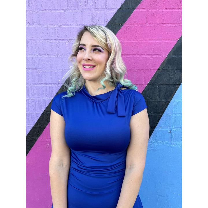 Bombshell Dress in Royal Blue