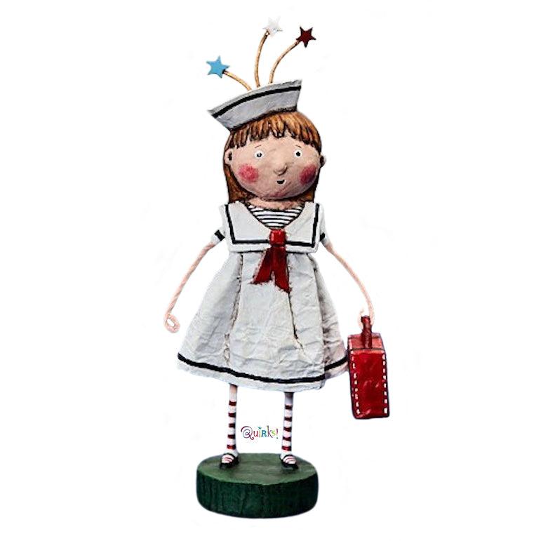 Bon Voyage Lori Mitchell Patriotic Figurine - Quirks!