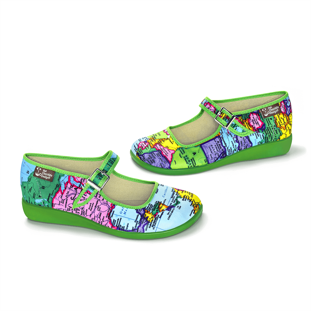 Bon Voyage Women's Mary Jane Flats