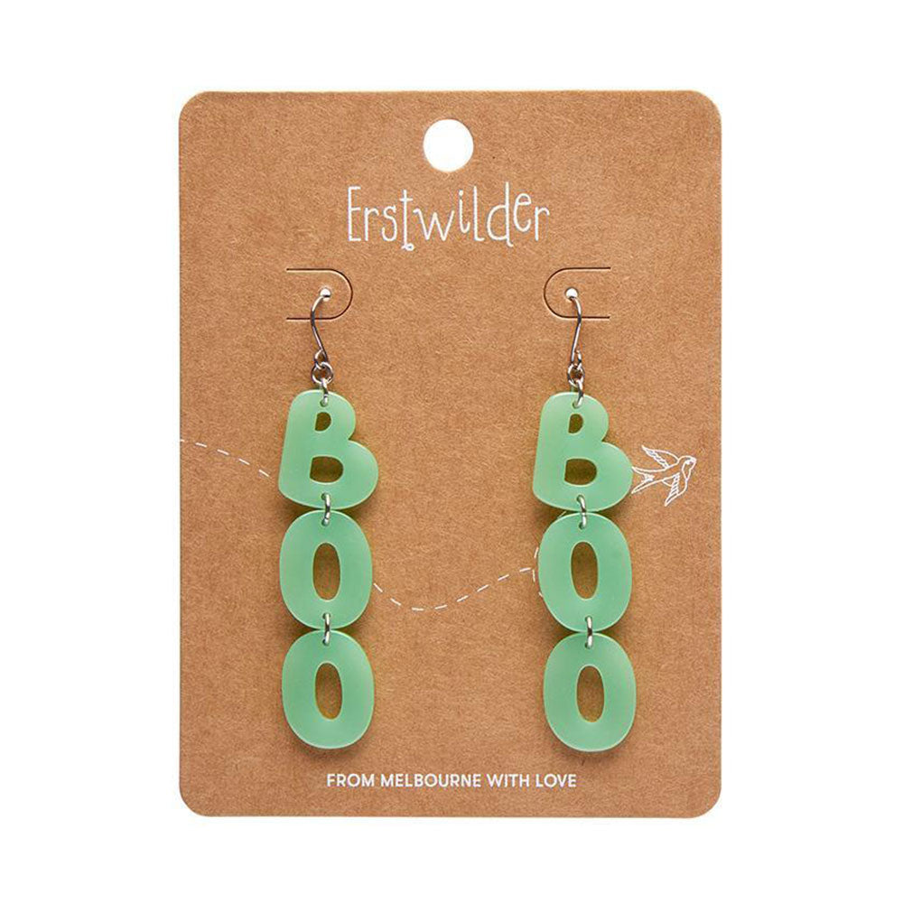 Boo Drop Earrings - Glow in the Dark (3 Pack) by Erstwilder image 1