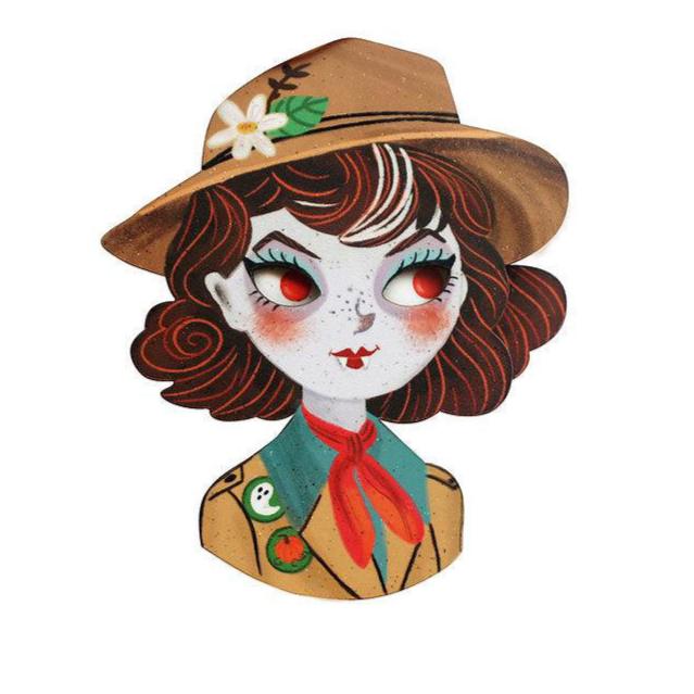 Boo Scout Brooch by Laliblue image