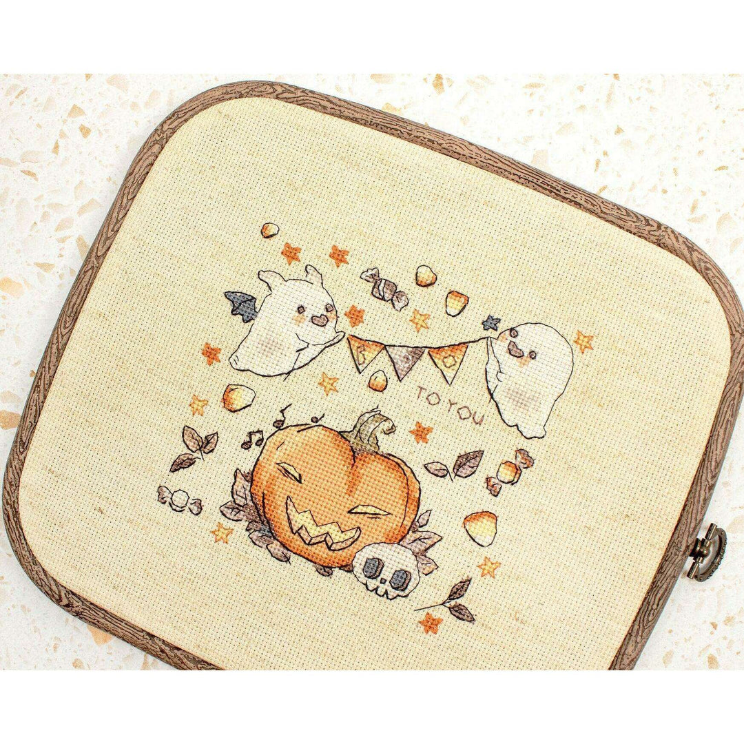 Boo To You  L8814 Counted Cross Stitch Kit