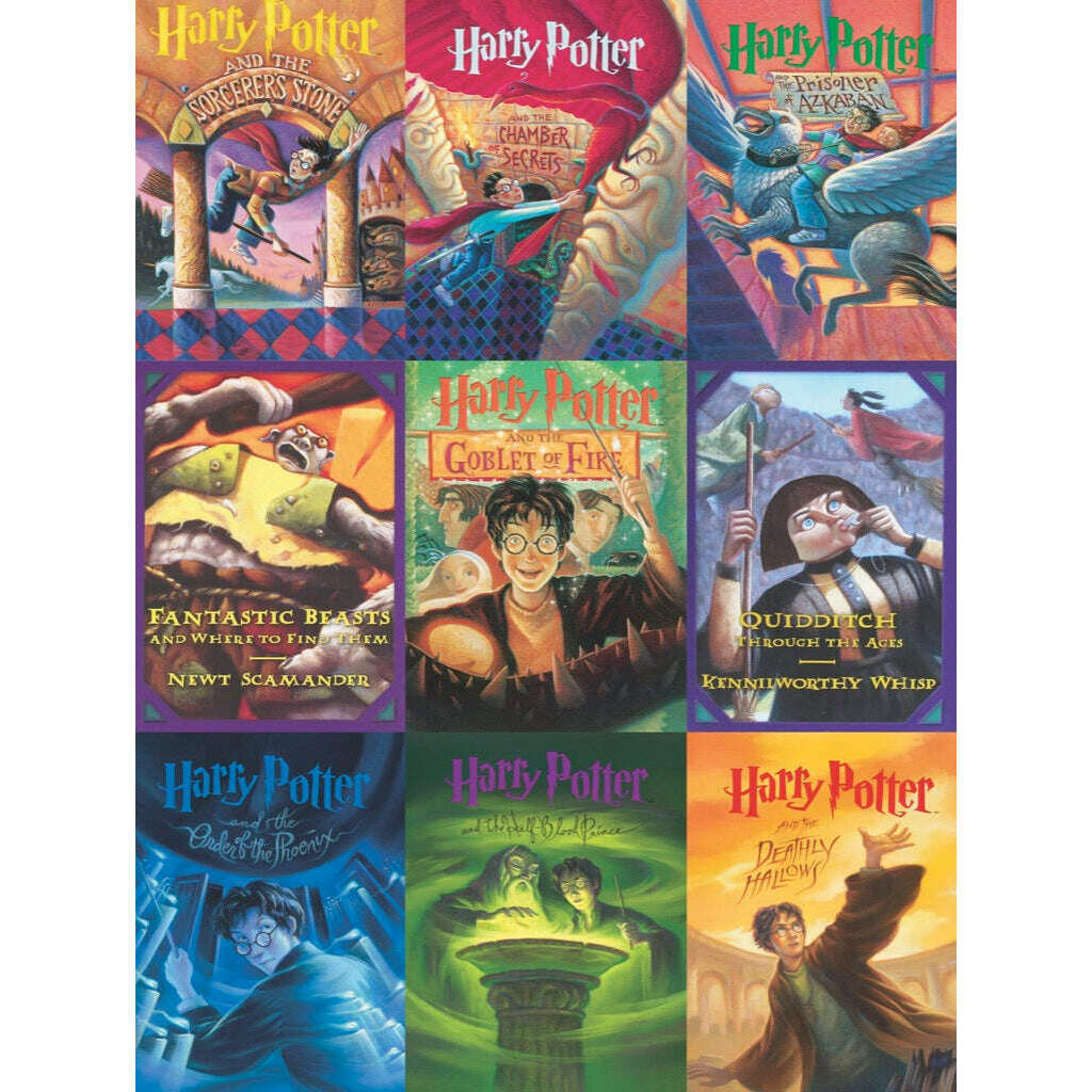 Book Cover Collage Jigsaw Puzzle