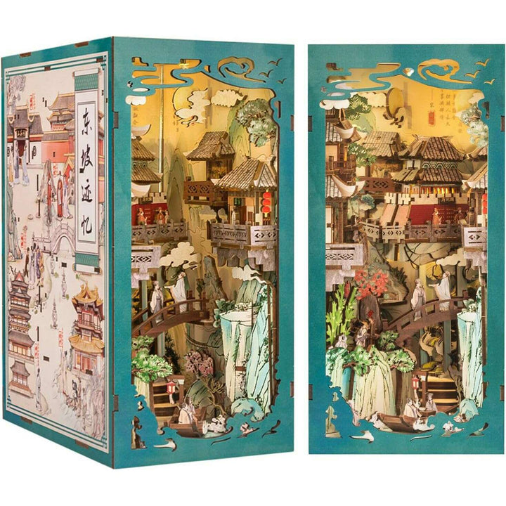 Book Nook Wizardi Miniature - Su Dongpo's Life Roombox Kit