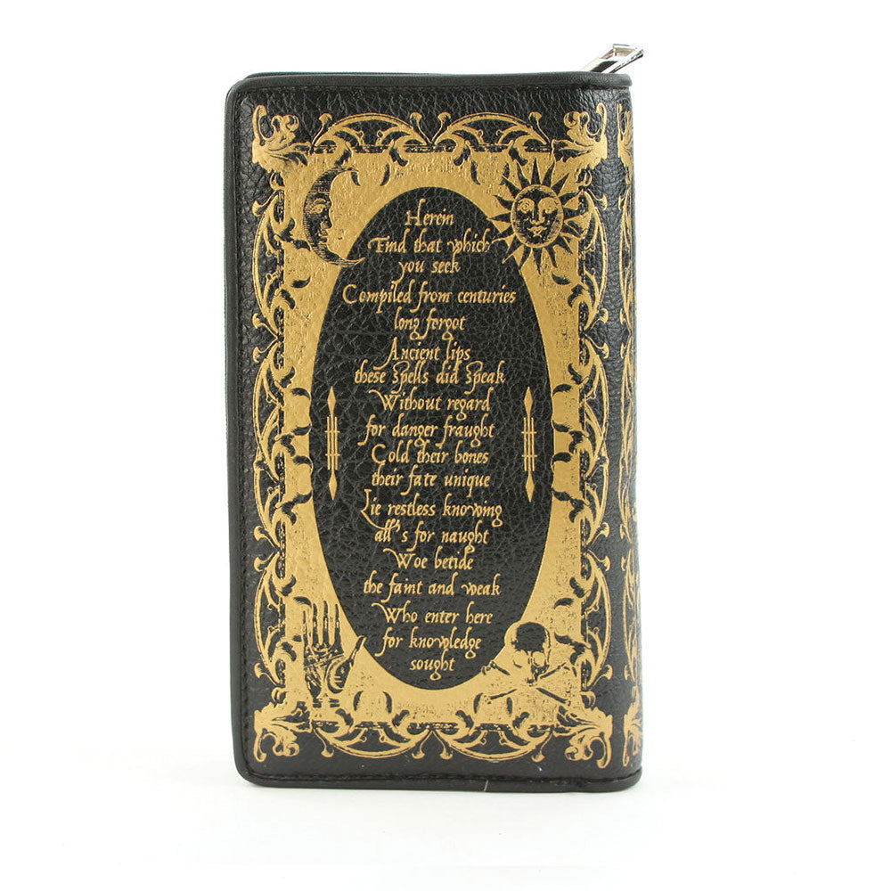 Book Of Spells Wallet Wristlet