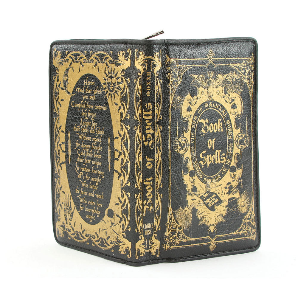 Book Of Spells Wallet Wristlet