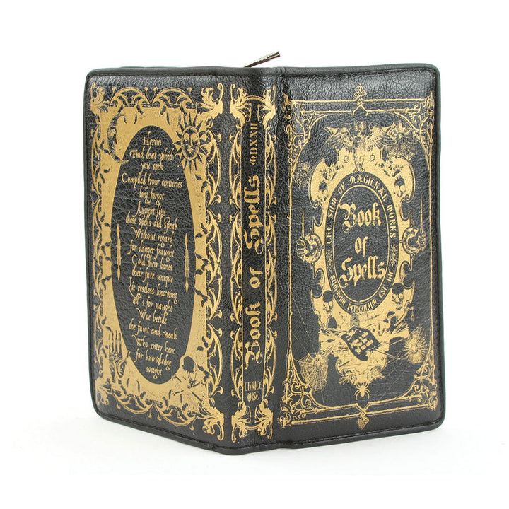 Book Of Spells Wallet Wristlet