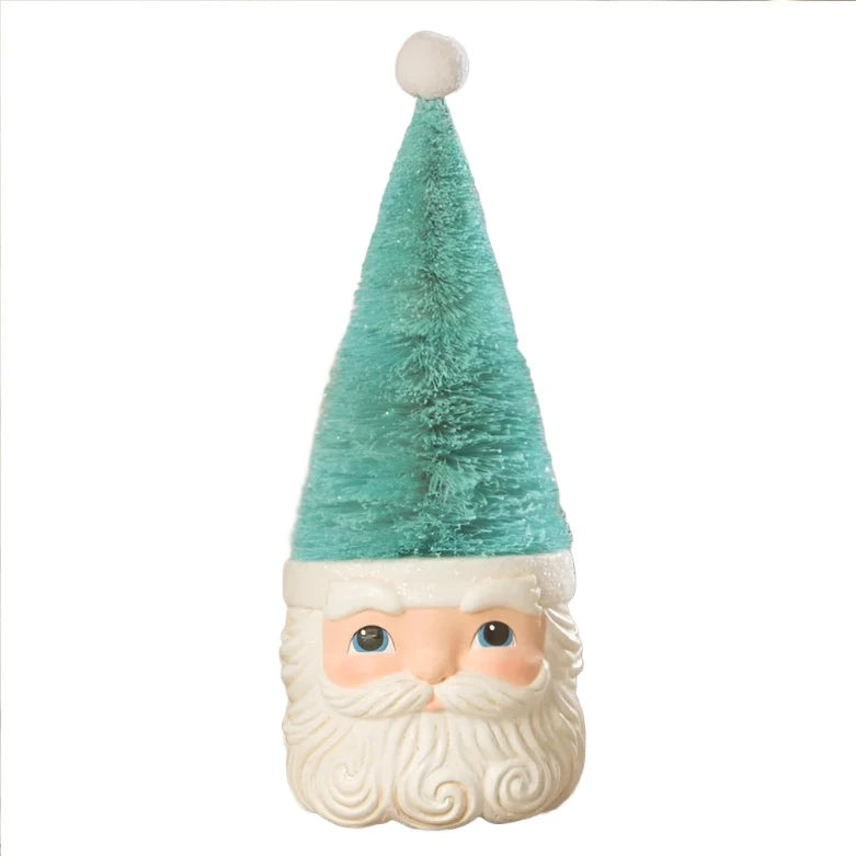 Bottle Brush Santa Blue by Bethany Lowe - Quirks!