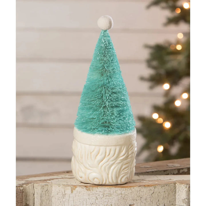 Bottle Brush Santa Blue by Bethany Lowe - Quirks!