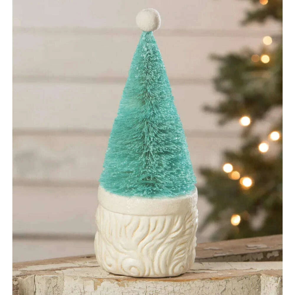 Bottle Brush Santa Blue by Bethany Lowe - Quirks!