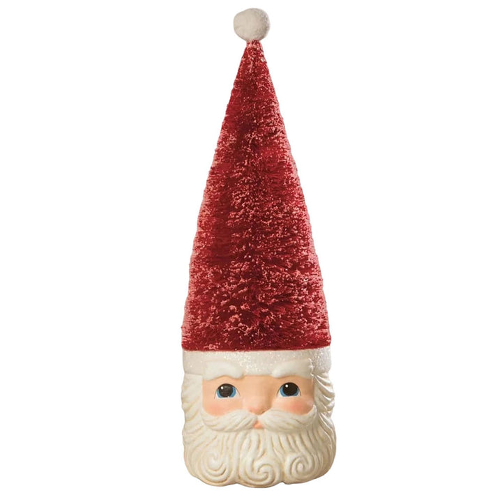 Bottle Brush Santa Red Ornament by Bethany Lowe Designs