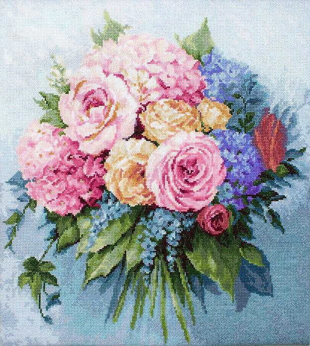 Bouquet B2371L Counted Cross-Stitch Kit
