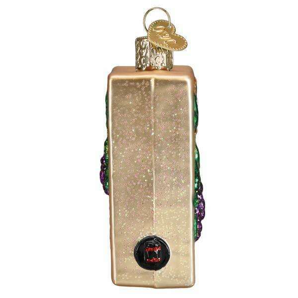 Old World Christmas Boxed Wine Blown Glass Ornament