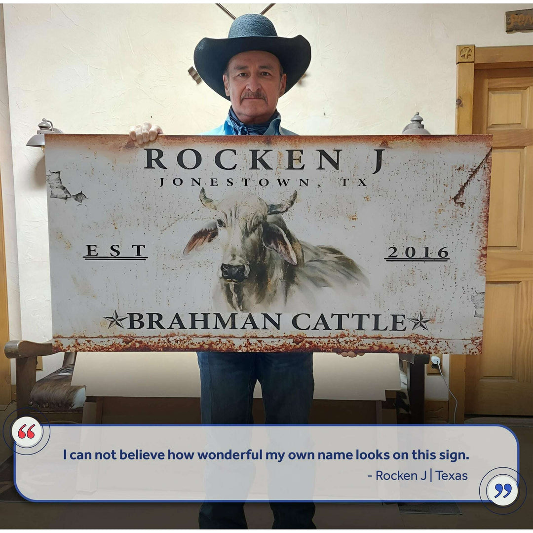 Brahman Cattle Sign II