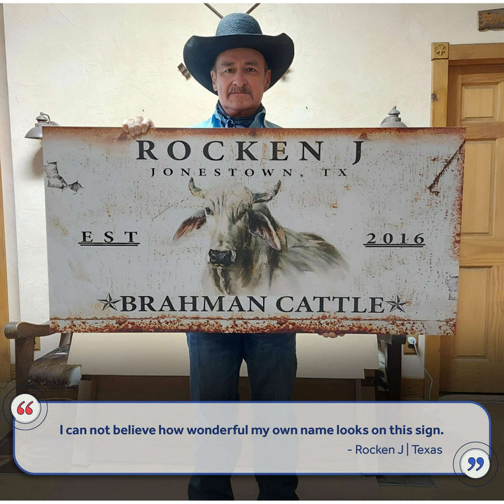 Brahman Cattle Sign II