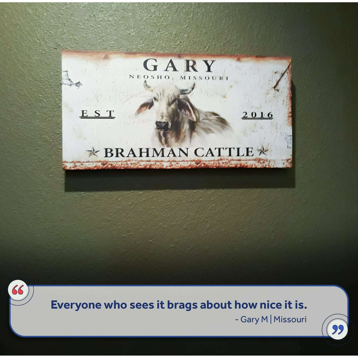 Brahman Cattle Sign II