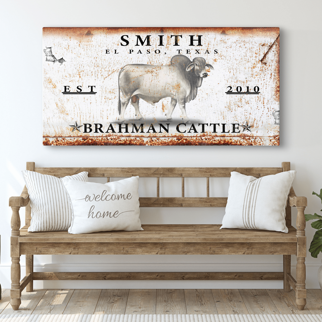 Brahman Cattle Sign