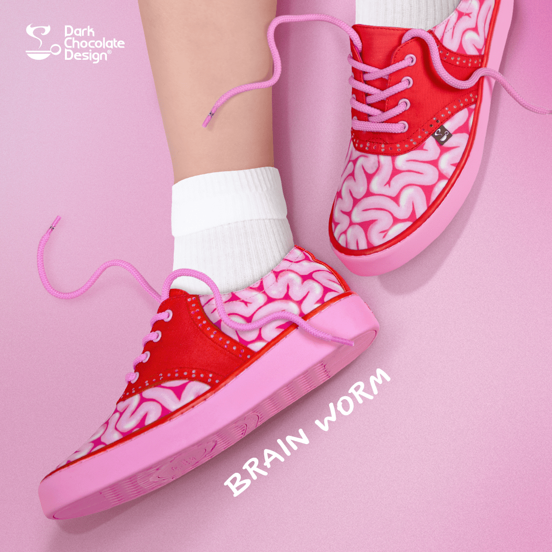 Brain Worms Casual Sneaker