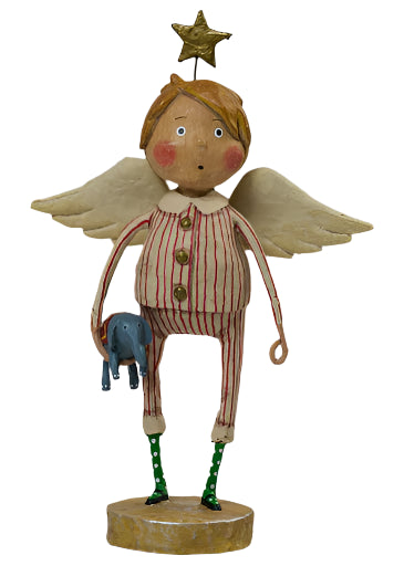 Braydon Christmas Angel Figurine by Lori Mitchell