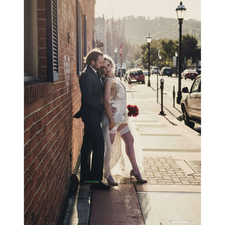 Bridal Brooke LeAnne Thigh Highs. Petite to Plus Size