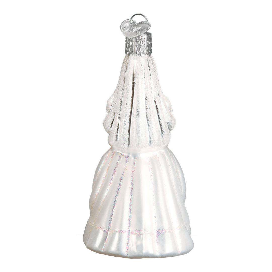 Old World Christmas Bride - Blonde Blown Glass Ornament