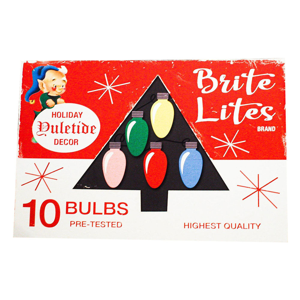 Brite Lites Christmas Box Art Wood Cutouts by Sawmill Shop