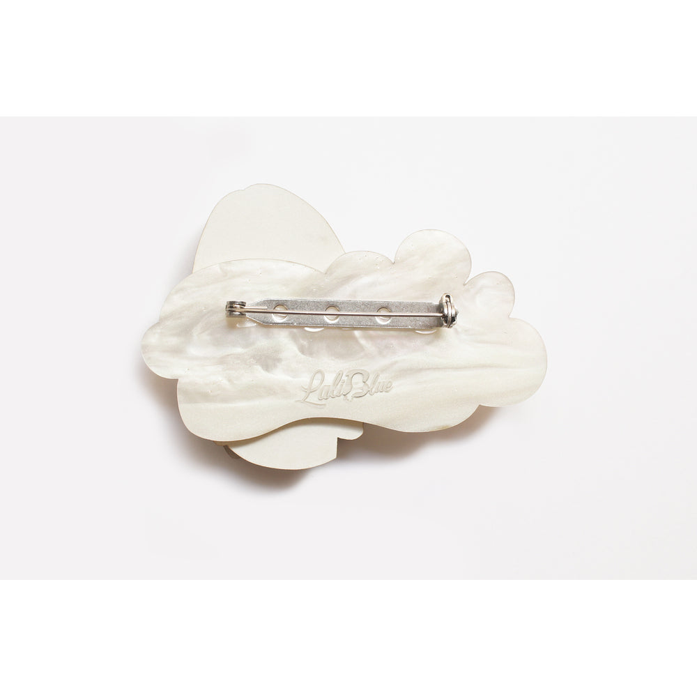 Girl playing the clarinet Brooch by Laliblue 2