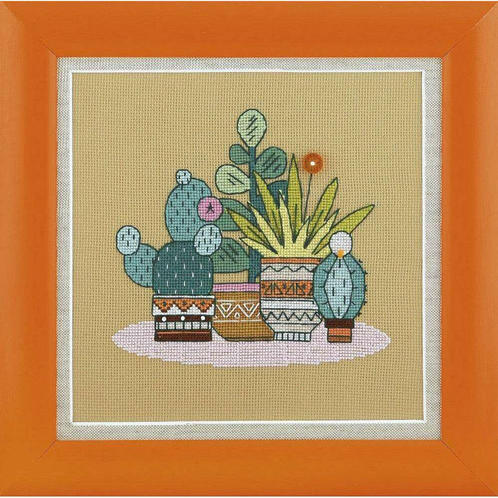 BT-199C Counted cross stitch kit Crystal Art Triptych "Bright Mexico"