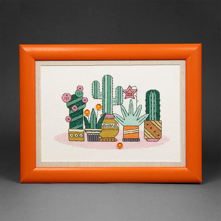 BT-205C Counted cross stitch kit Crystal Art Triptych "Bright Mexico"