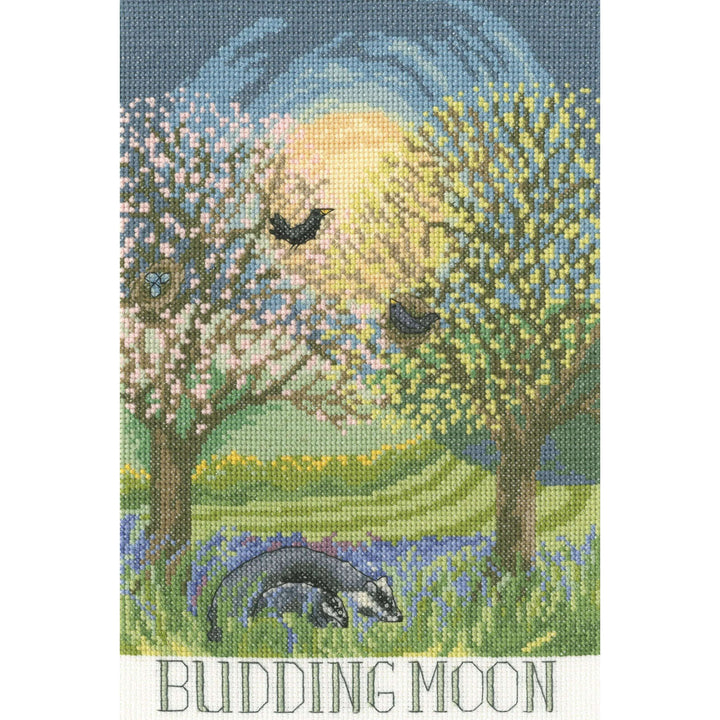 Budding Moon XDD1 Counted Cross Stitch Kit