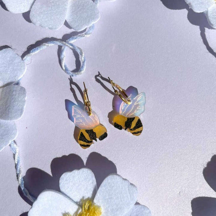 Bumble Bee Hoops 