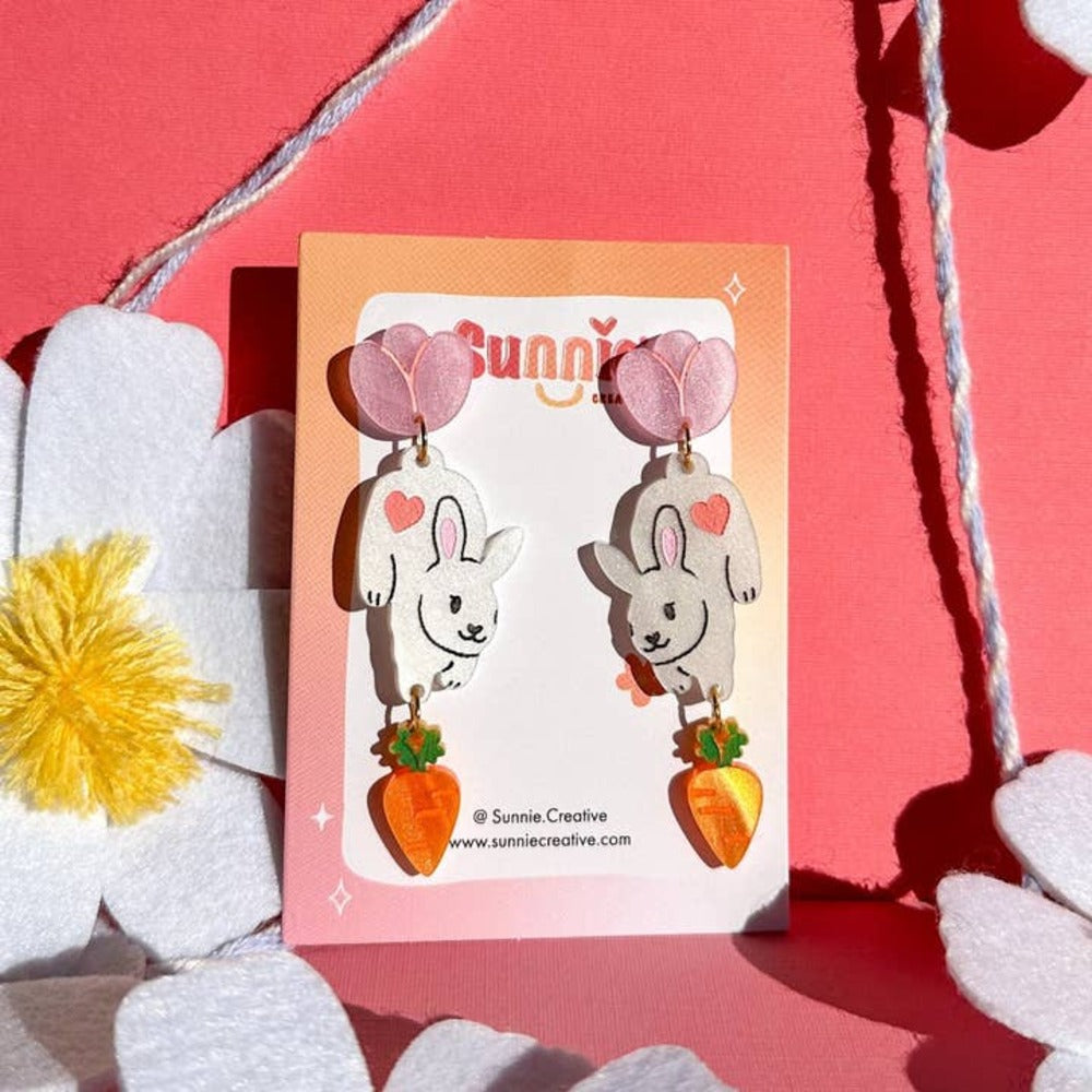 Bunbun the Rabbit Earrings 2