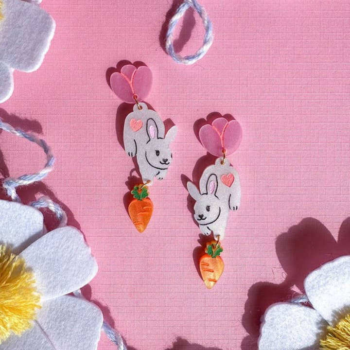 Bunbun the Rabbit Earrings 
