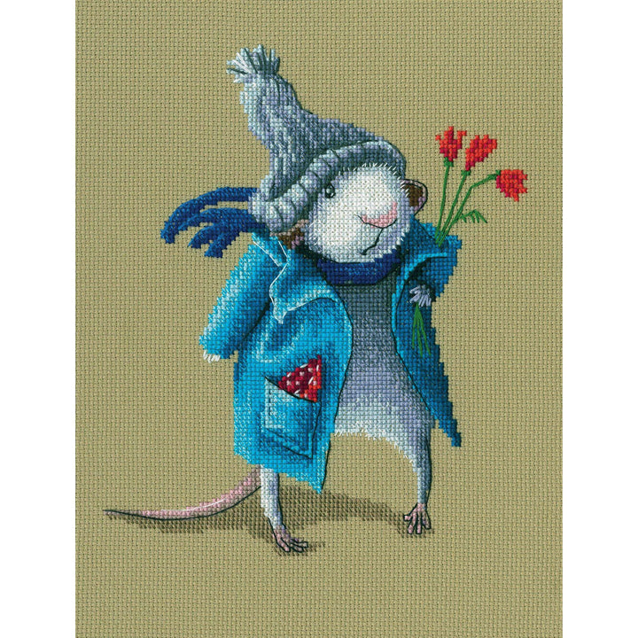 Bunch under the armpits M797 Counted Cross Stitch Kit