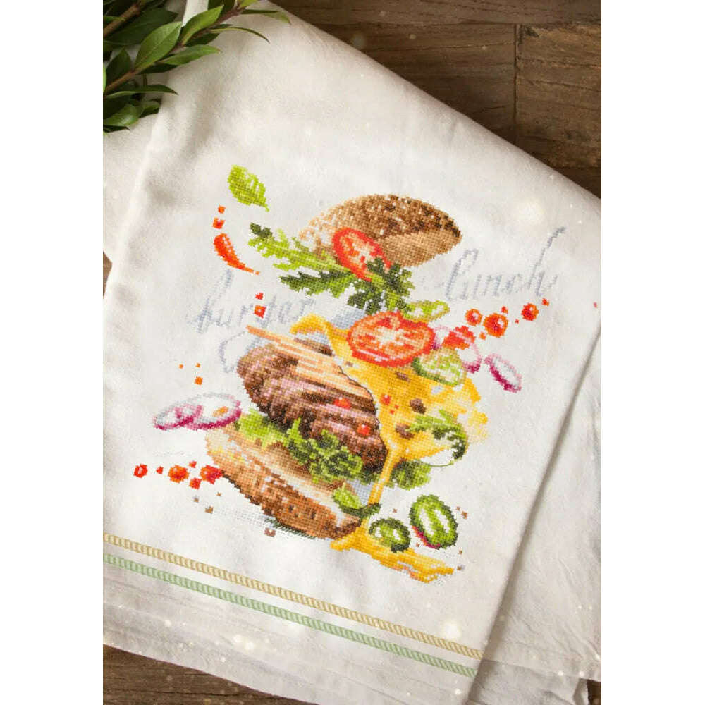 Burger Lunch 528-556 Counted Cross-Stitch Kit