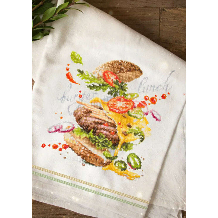 Burger Lunch 528-556 Counted Cross-Stitch Kit