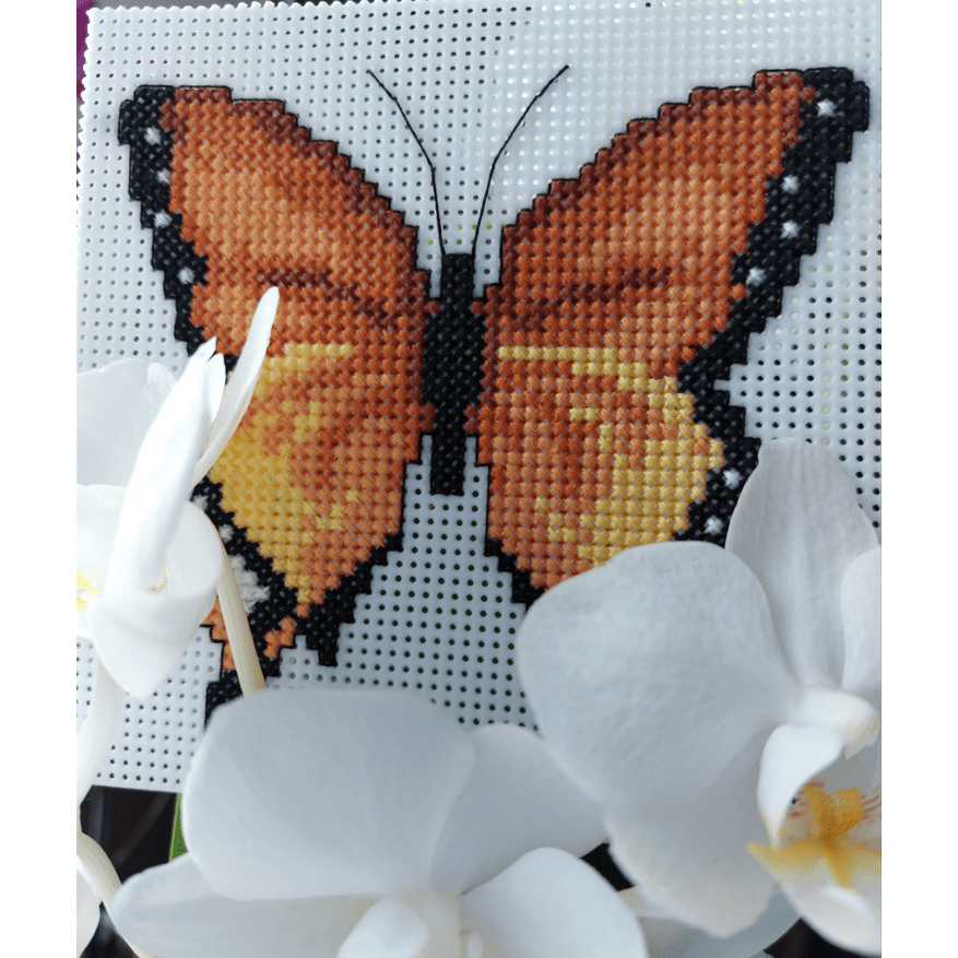 "Butterflies" 117CS Counted Cross-Stitch Kit