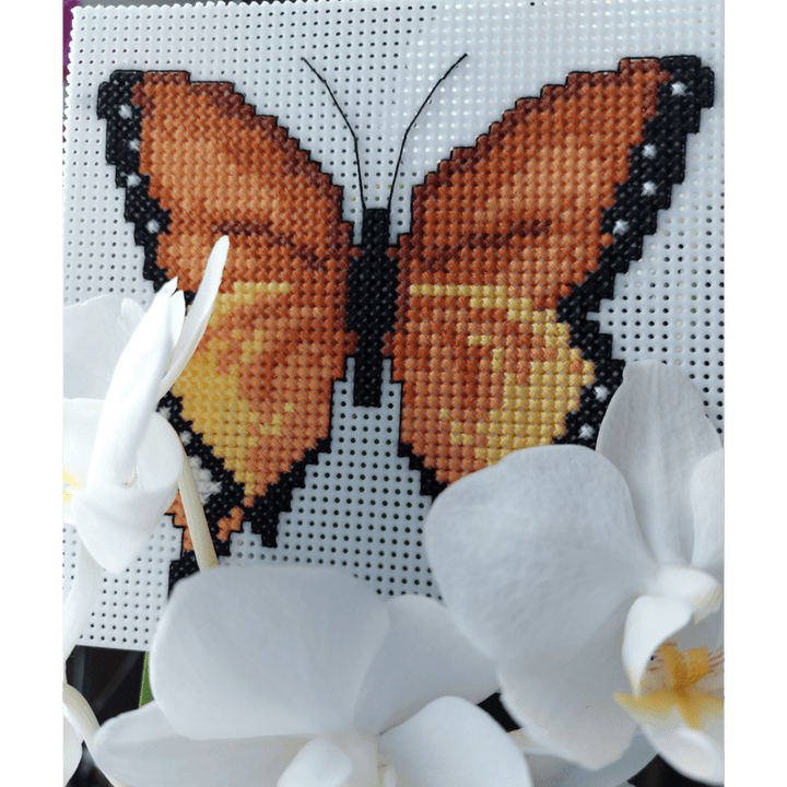 "Butterflies" 117CS Counted Cross-Stitch Kit
