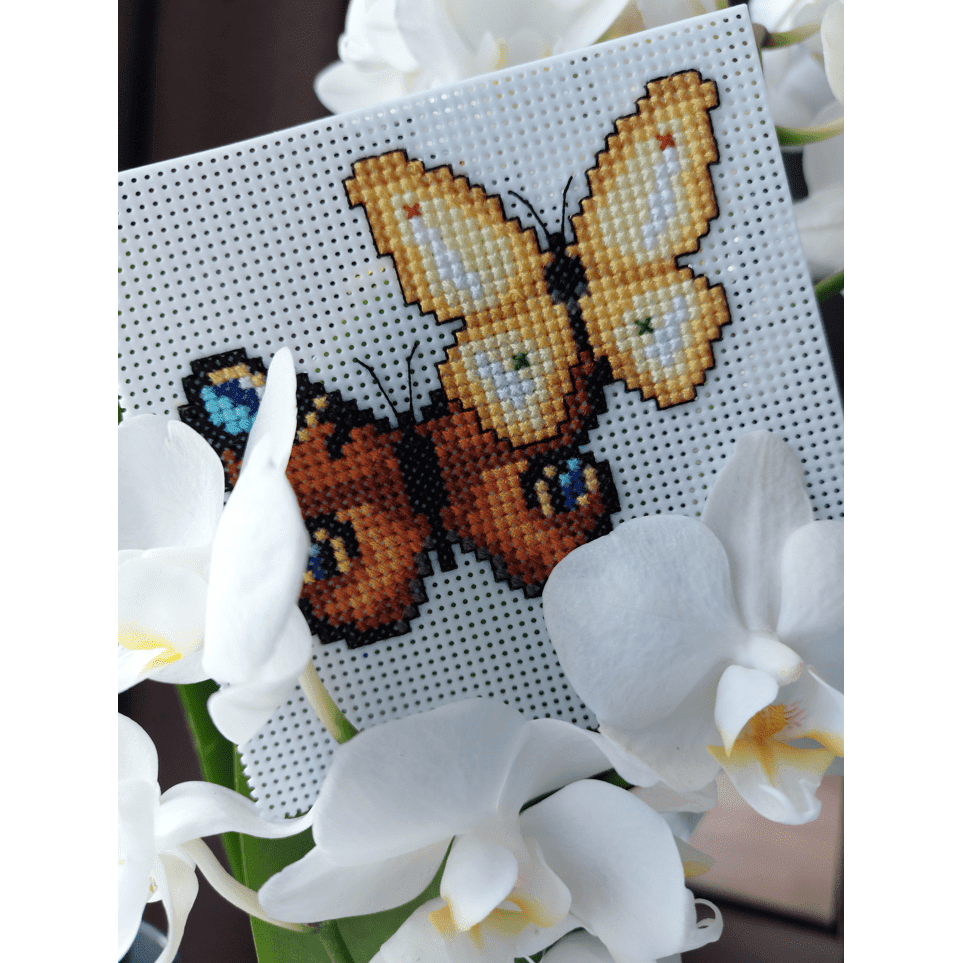 "Butterflies" 117CS Counted Cross-Stitch Kit