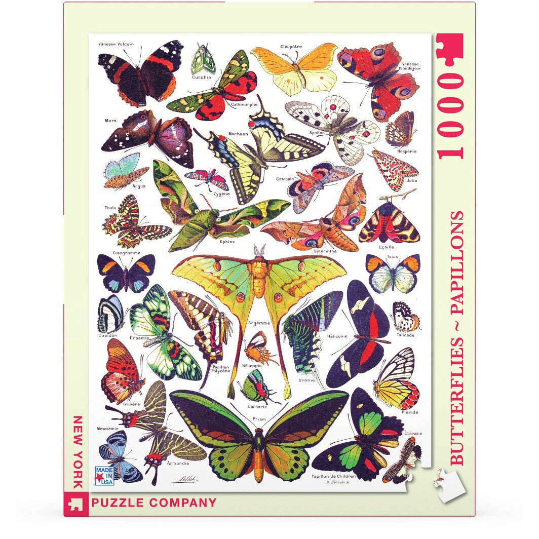 Butterflies ~ Papillons Jigsaw Puzzle
