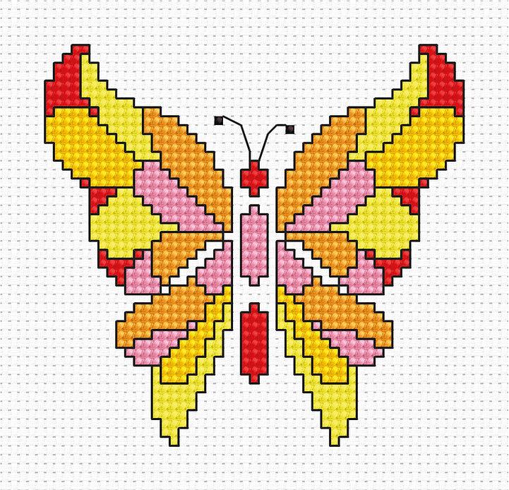 Butterfly B049L Counted Cross-Stitch Kit