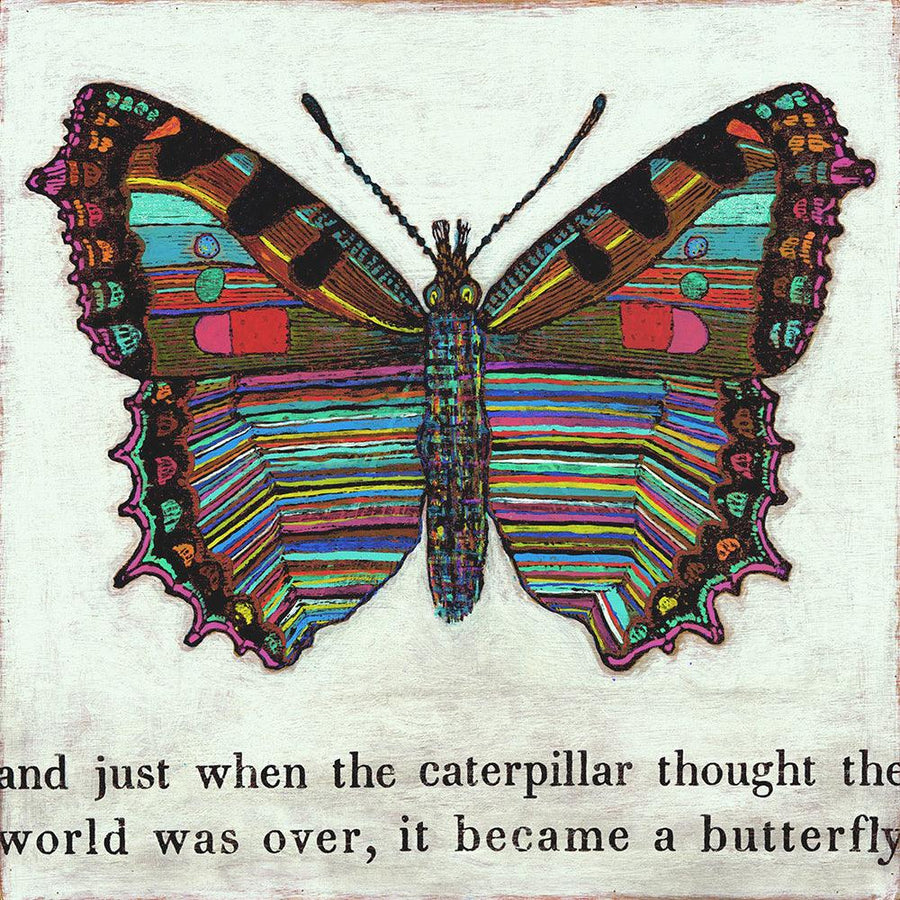 "Butterfly" Gallery Wrap Art Print - Quirks!