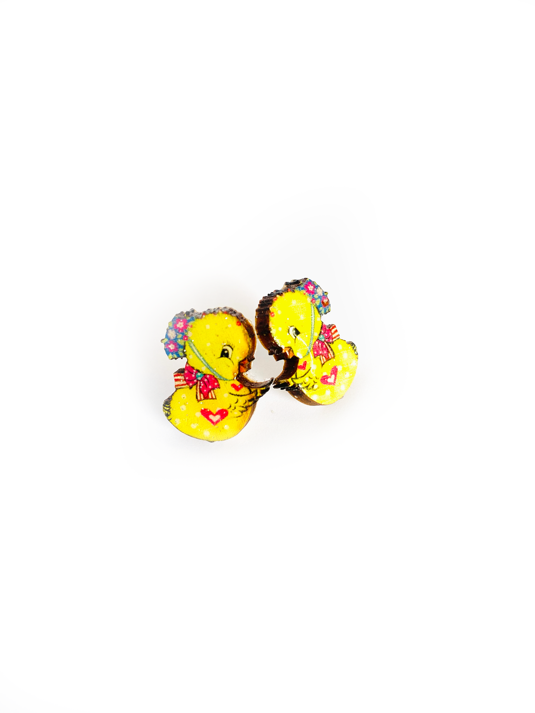 Little Chick Stud Earrings by Rosie Rose Parker