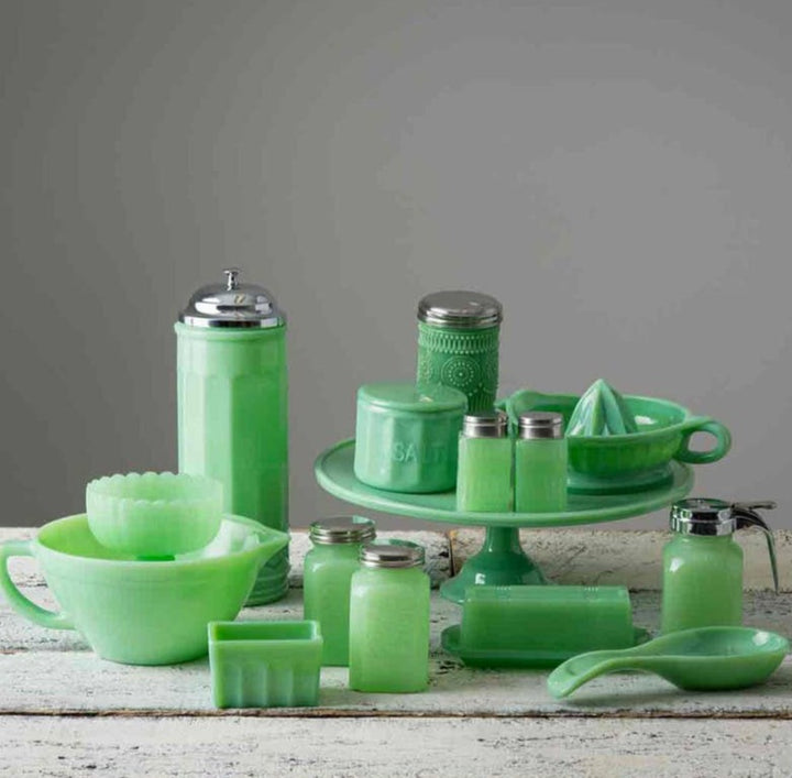 Jadeite Glass Collection vintage inspired