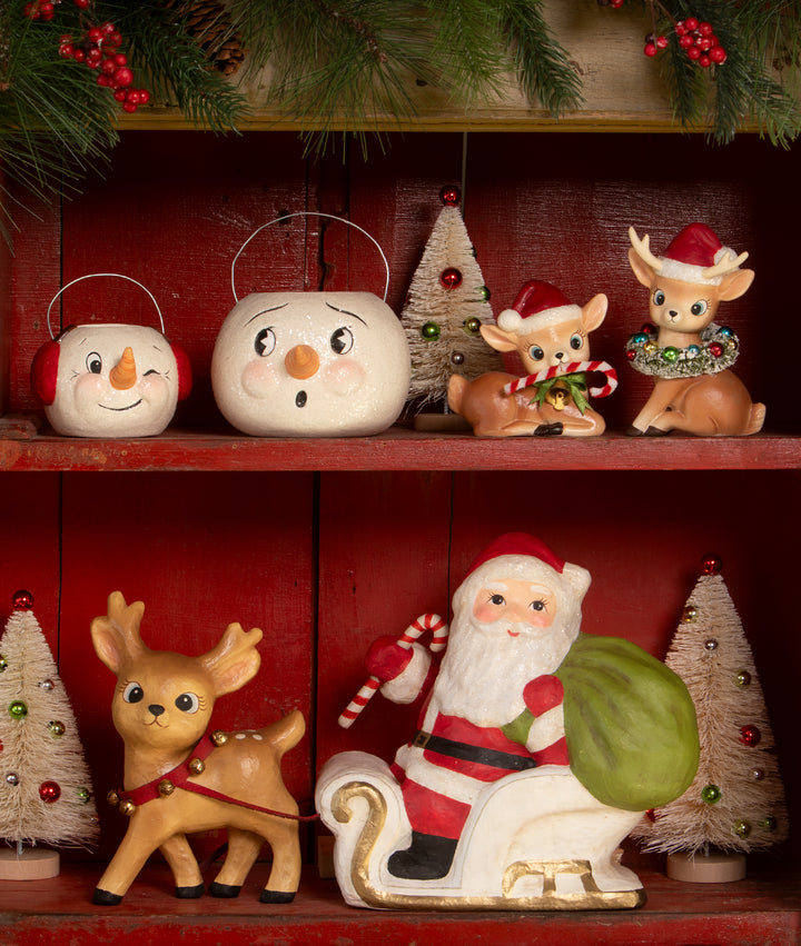 Jingle Santa's Reindeer by Bethany Lowe Designs, image 4